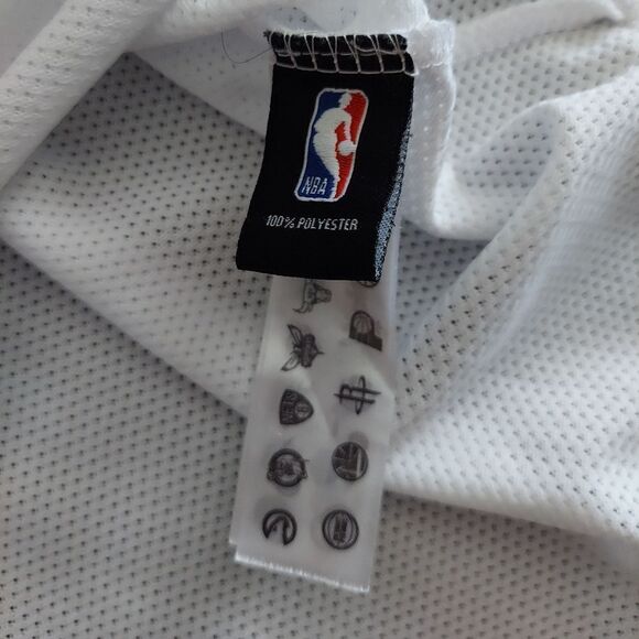 NBA Chicago Bulls Basketball Mesh Shirt Top White Size Large - Picture 4 of 7